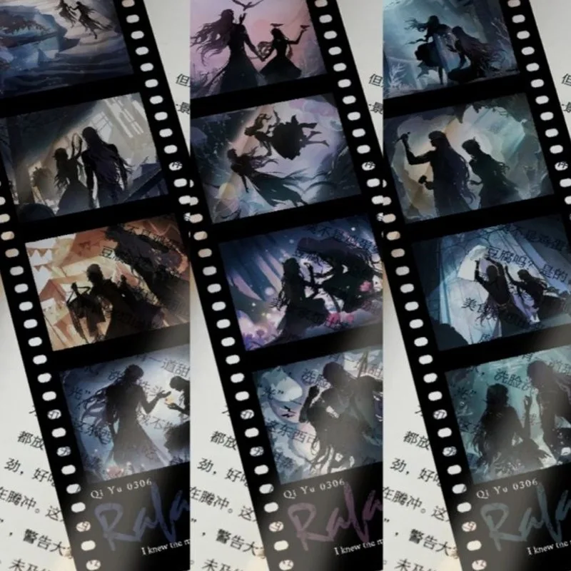 3Pcs/Set Cartoon Love and Deepspace Ticket Double-Sided Bookmark Rafayel MO Qi Yu Forgotten City Quest Series Greeting Card Gift