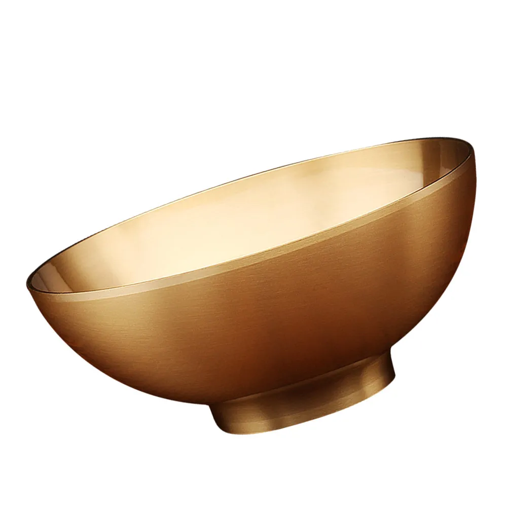 

Brass Decorative Glossy Finish Wedding Home Decor Centerpiece Table Metal Fruit Bowl For Buddha Offering Golden Sacrifice