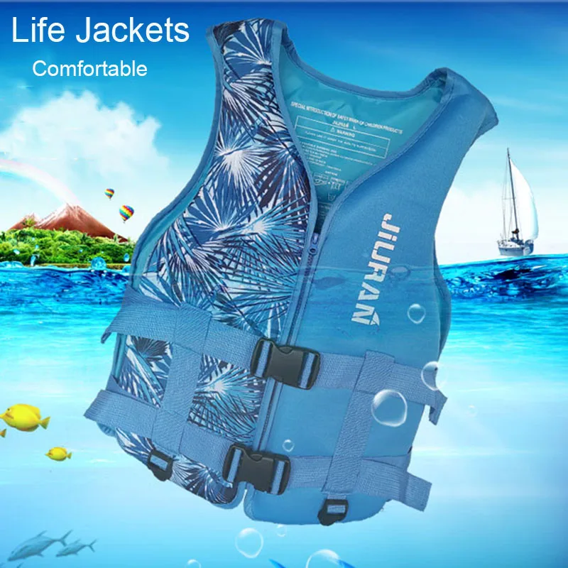 Oulylan Life Jacket for Adult Children Jacket Youth Life Vest Swimming Life Buoyancy Vest Buoyancy Float Suit Ski Jet Vest