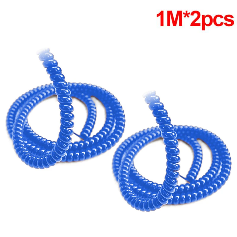 1M E-Bike Cable Pipe Protection Spiral Wrap Winding Cable Wire Protector Cover Tube TPU For Scooter Motorcycle