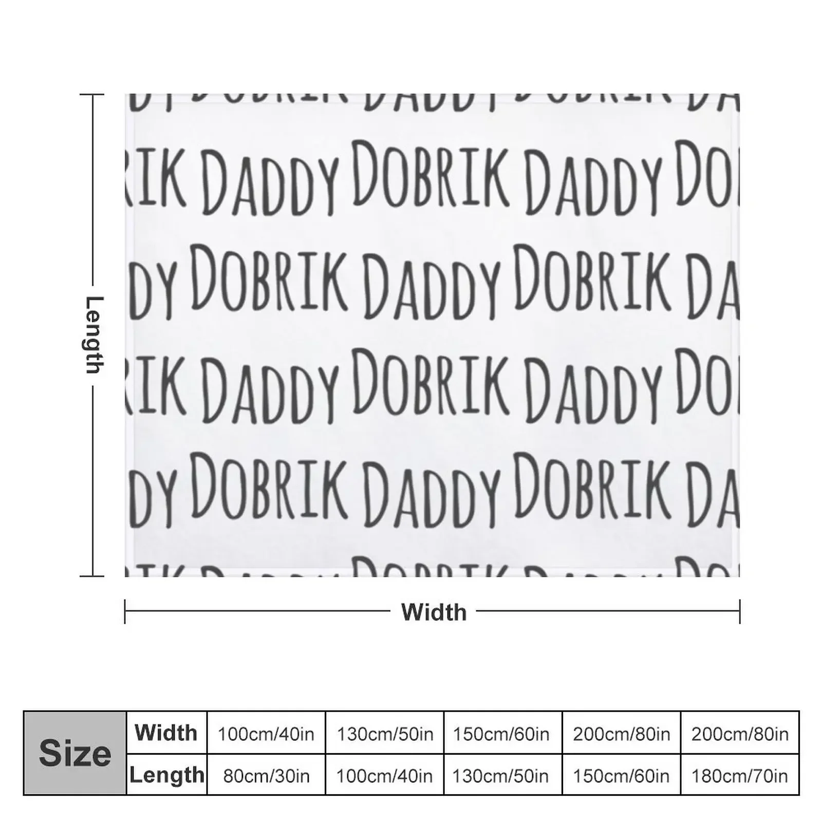 Daddy Dobrik (David Dobrik) Throw Blanket Quilt Soft Big Moving Blankets