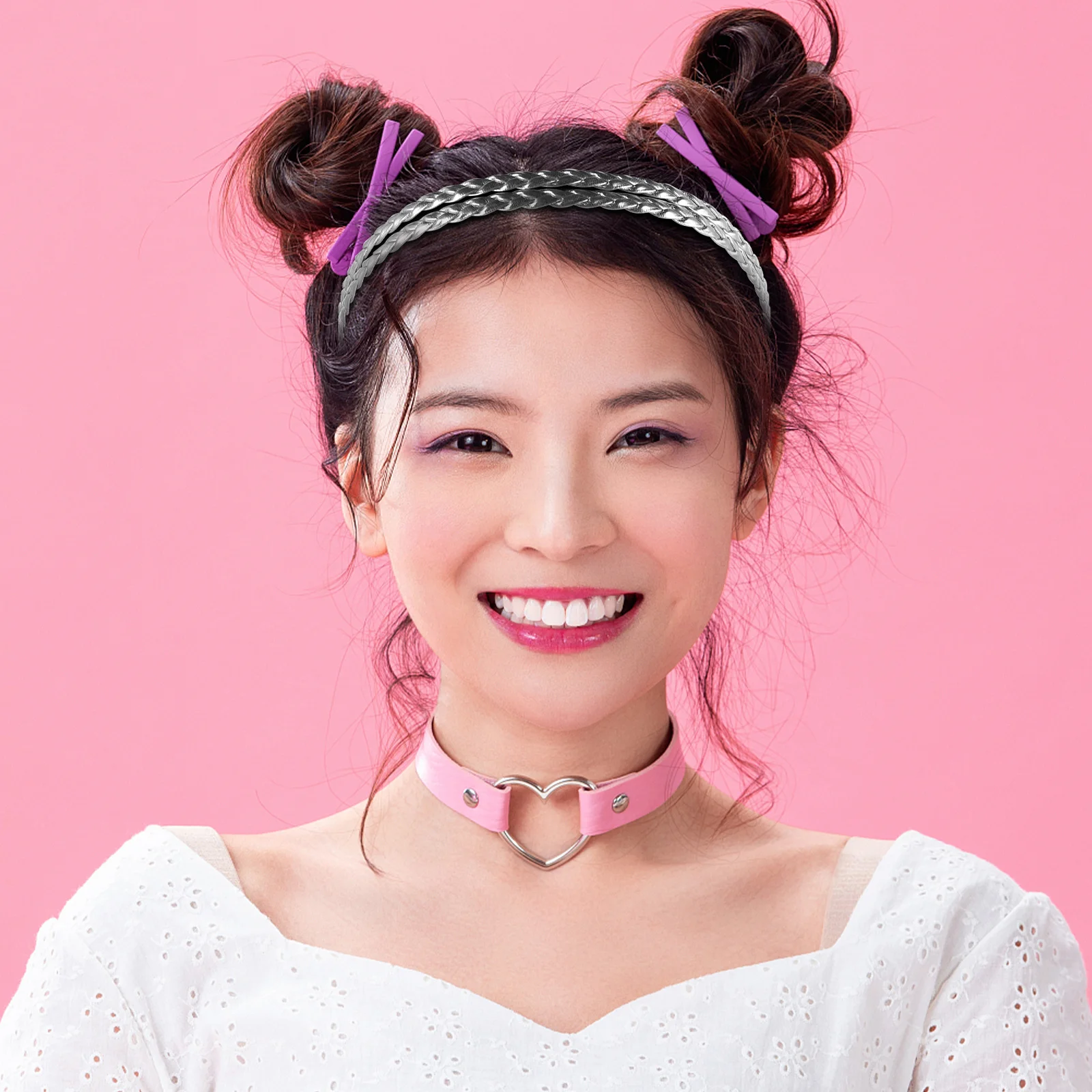 

Braided Headbands For Women Thin Headband Elegant Stretchy Hair Accessory Lightweight Breathable Daily Party Wedding Wear