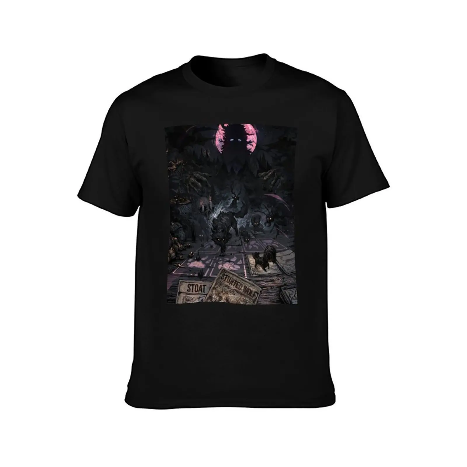 Inscryption - Official Album Art T-Shirt topping basketball graphic tees quick drying plain black t shirts men