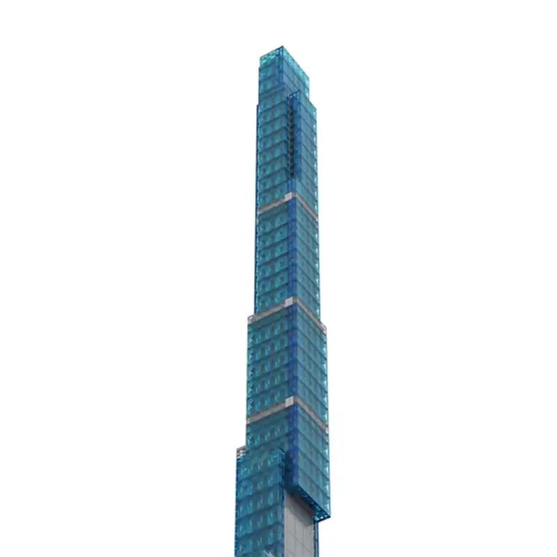 Central Park Tower Architectuur Model Bouwsteen Stad Beroemde Street View Bakstenen Educatief Creatieve Collectie Speelgoed Geschenken