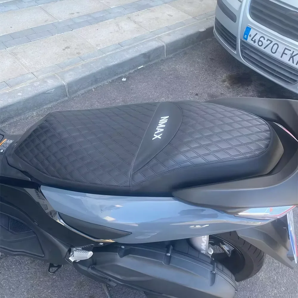 For YAMAHA NMAX 125 155 160 N-MAX NMAX155 NMAX125 NMAX160 Motorcycle Leather Seat Cushion Cover Protector Pad Seat Cover Case