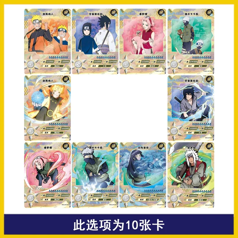 Kayou Naruto SSR PTR SP MR Series Uchiha Itachi Hatake Kakashi Rare Limited Edition Collection Card Christmas Birthday Gift Toys