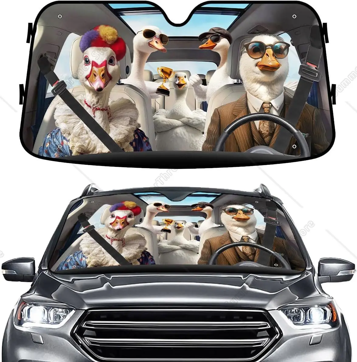 

Лобовое стекло Goose Family Sun Sha для автомобиля, внедорожника, грузовика, солнцезащитное стекло, козырек для передних окон, Sunsha