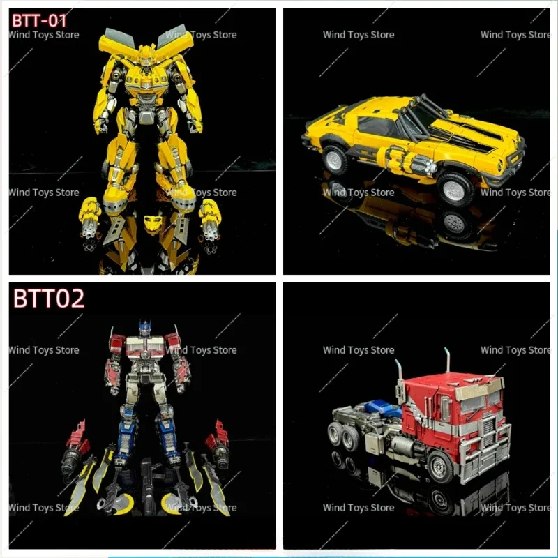 

[IN STOCK BTT-01] Transformation Brave Troops Toys BTT-01 BBT01 Btt-02 BBT02 OP Prime BEE Movie 7 Robot 17cm Action Figure