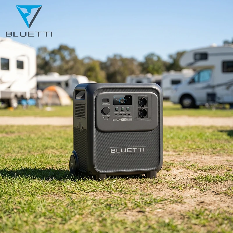 Elite 320 Rolling Power Station 3.2kWh Capacity 1800W Pure Sine Wave Inverter All in One Battery LiFePO4 Battery UPS