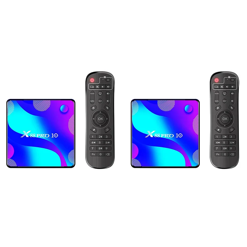 

Приставка Смарт-ТВ X88 PRO 10, Android 10,0, UHD 4K, медиаплеер RK3318, 4 ГБ/32 ГБ, 2,4G/5G, двухдиапазонный Wi-Fi, BT4.0