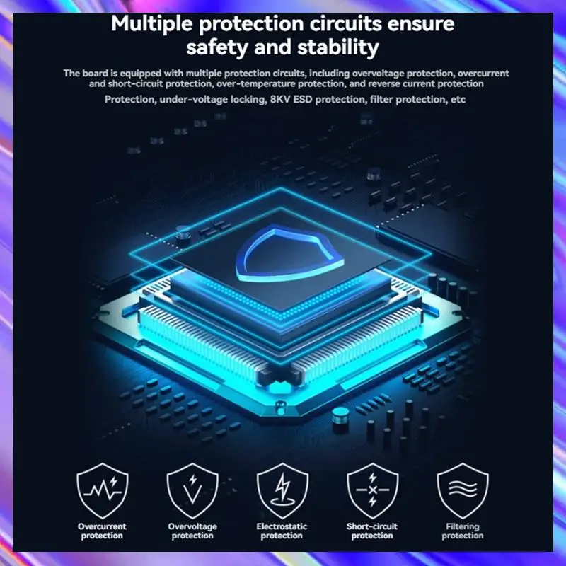 

7-канальный промышленный адаптер-концентратор расширения порта USB 2.0 с питанием 5 В для Windows 11/10/8 Linux, вилка стандарта США