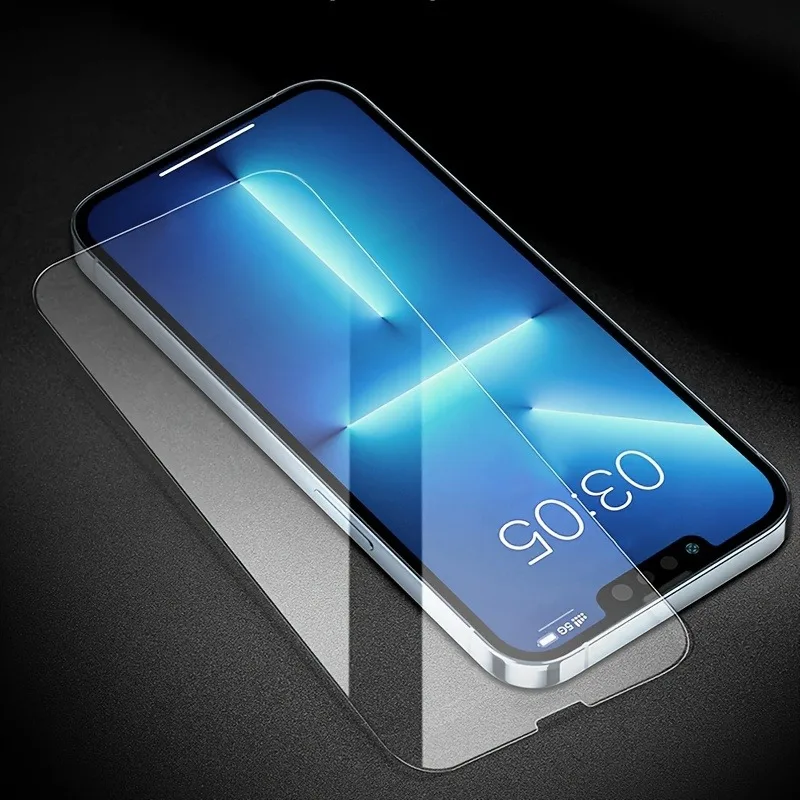 3 قطعة غطاء كامل الزجاج المقسى آيفون 16 15 13 12 11 برو ماكس حامي الشاشة آيفون 14 15 زائد ماكس XR XS ماكس 7 8 الزجاج
