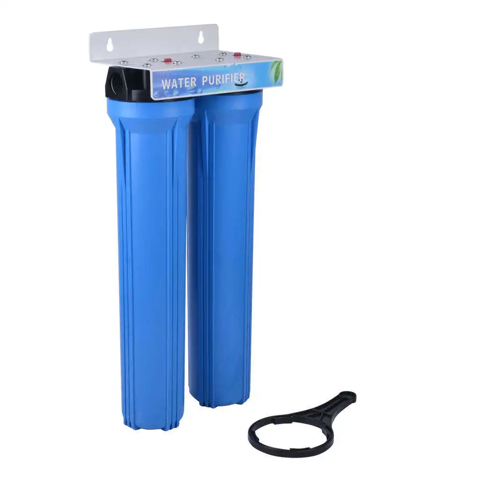 20 Inch Water Filter Big Flow Big Blue Housing Slim Purifier Bottle High-Efficiency Sediment Drinking Water Filter for Home