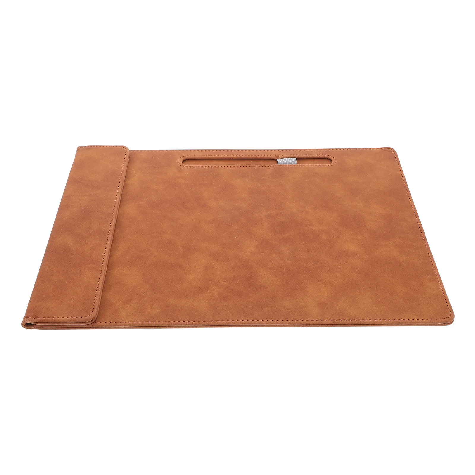 

PU File Holder Business Organizer Binder Portfolio Clipboard Folder Lightweight Portable Notepad Clipboard for Documents and