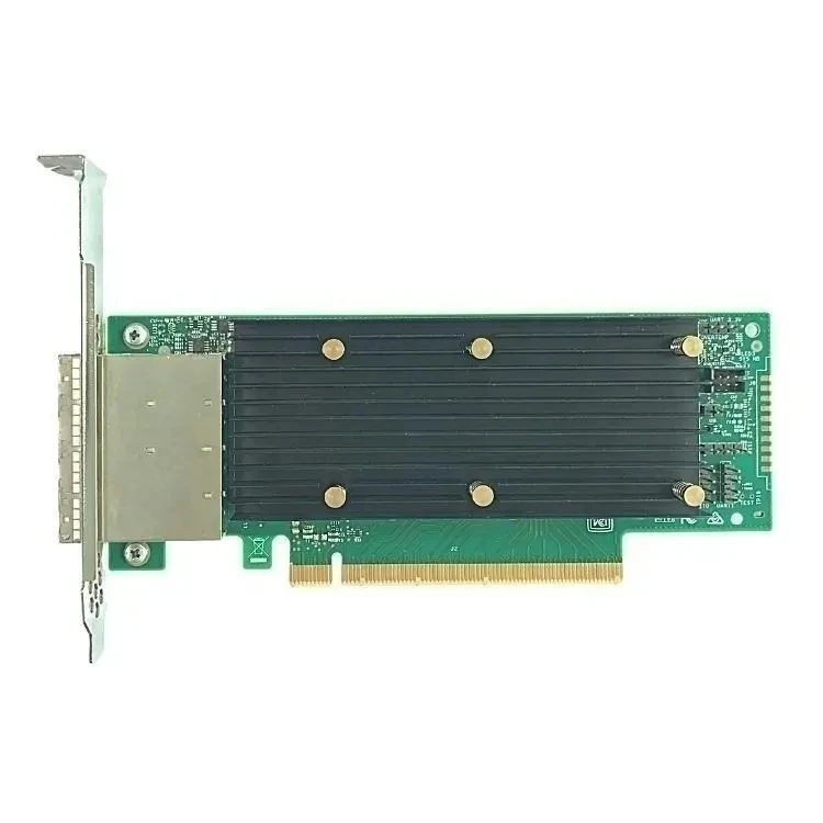 

Broadcom 9405W-16e HBA 16 SAS Tri-Mode Low-Profile PCI-E Host Bus Adapter 05-50044-00 16 External Port Network