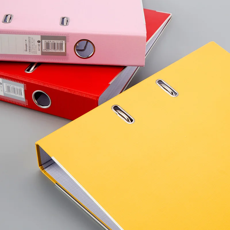 3 Pcs A4 Storage File Boxes Plastic Archives Cases With Lid, File Folder Organizer Document StorageFor Office