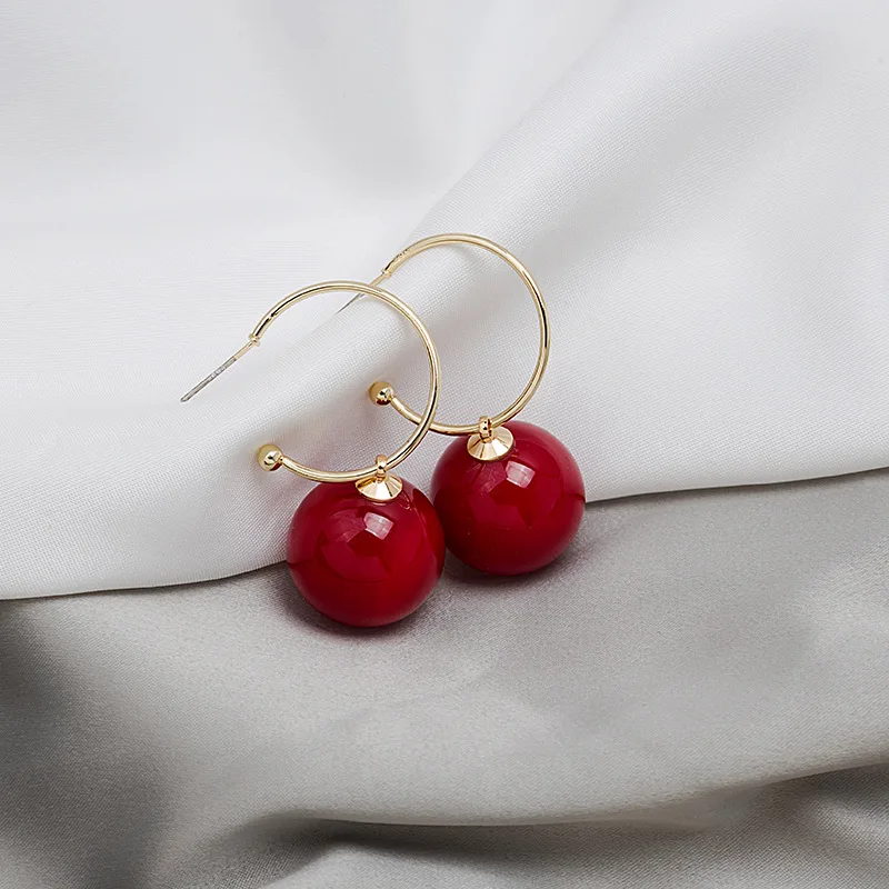 Pearl Stud Earrings Long Tassel Silver Post Bold Statement Elegant Minimalist Lightweight Daily Office Party Gift for Women