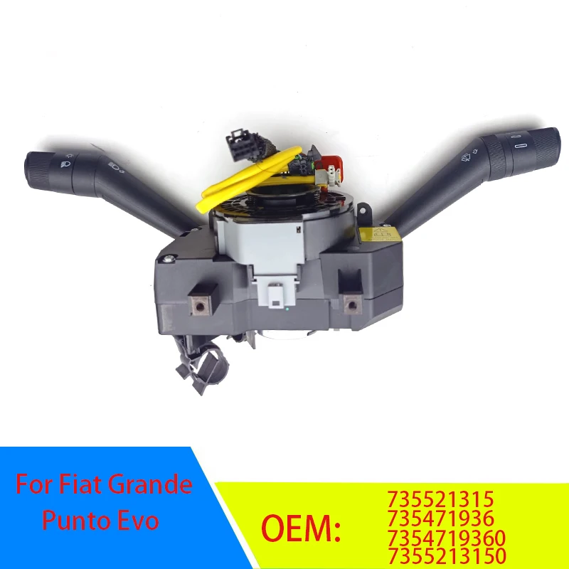 AP02 For Fiat Grande Punto Evo Steering Column Switch Combination Switch 735521315 735471936 7354719360 7355213150 New