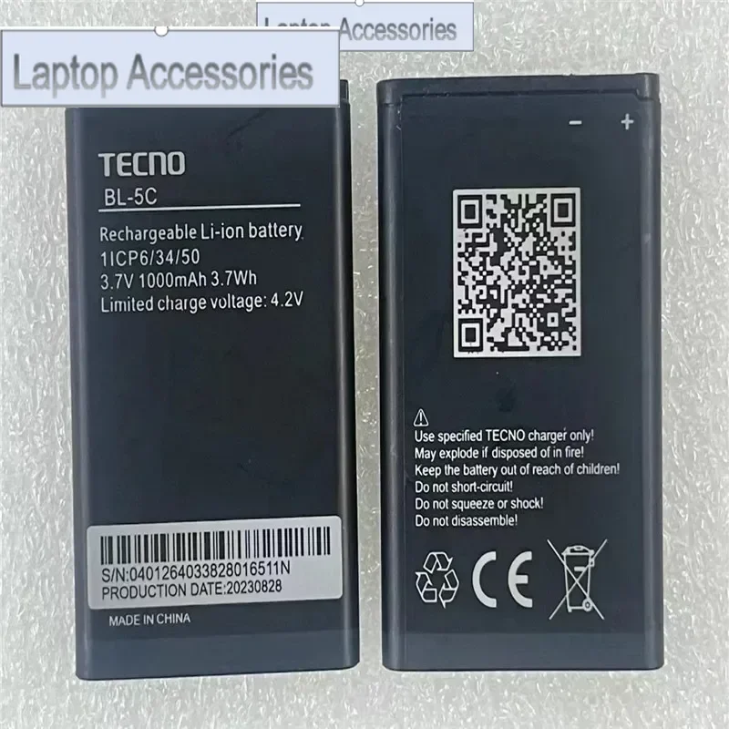 F HJ  In Stock for TECNO BL-29DT battery  High capacity Long standby time  production Date for TECNO battery