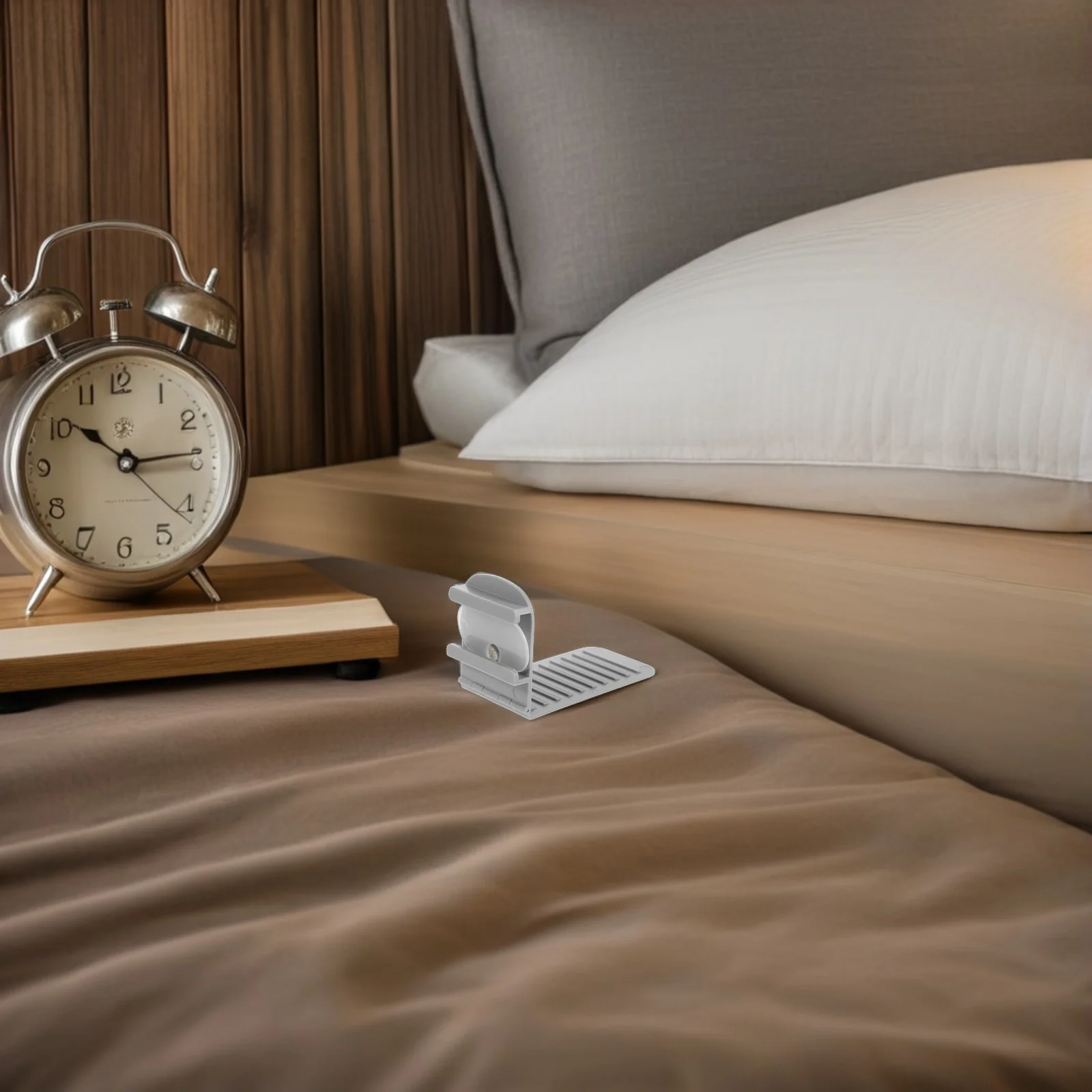 

8Pcs Invisible Bed Sheet Holders No Needle Protection Even Tension Distribution Fitted Sheet Fasteners Bedsheet Lock Holders