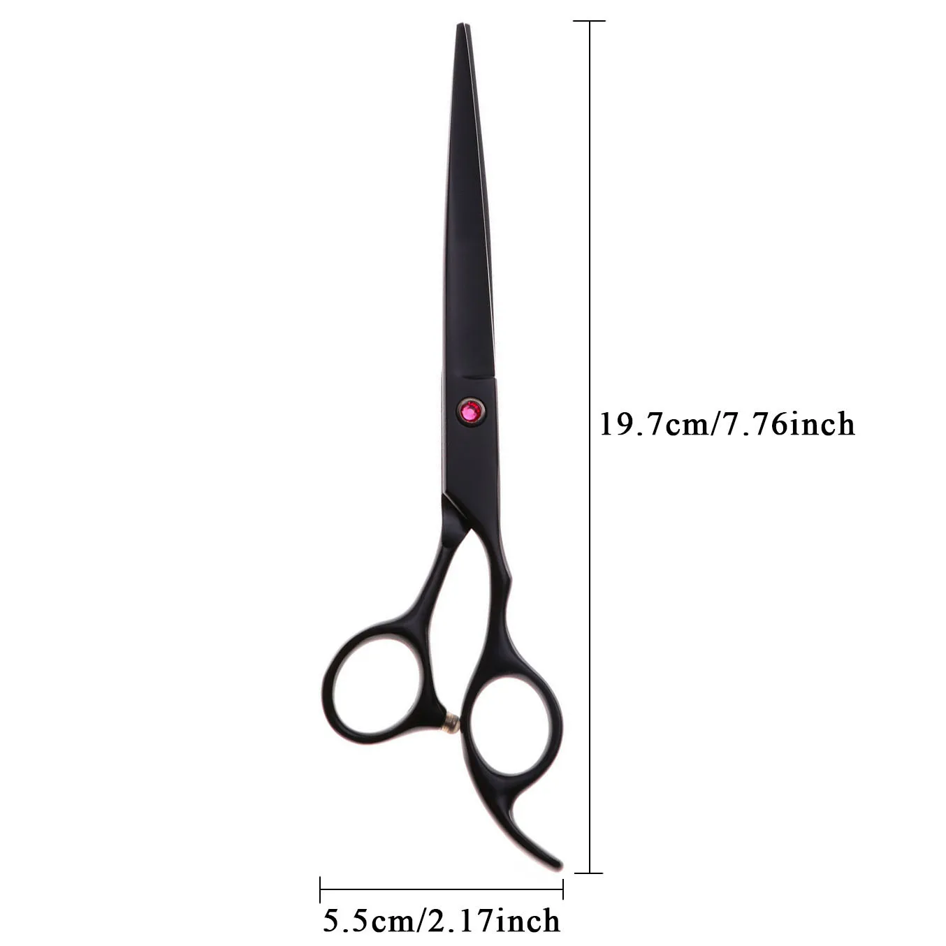 7 Inch Pet Scissors Dogs Grooming Hair Shears Barber Hairdressing Scissors Straight Cutting Shears