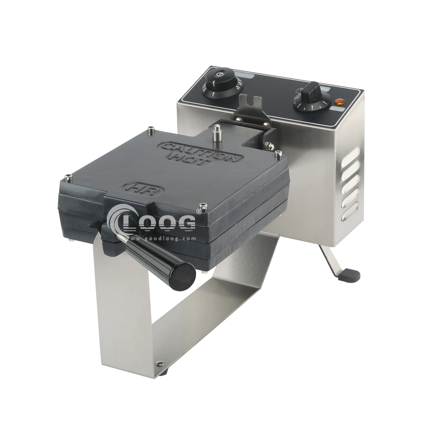 Small Kitchen Appliances Commercial Waffle Machine 4-Slice Waffle Maker With Removable Plates