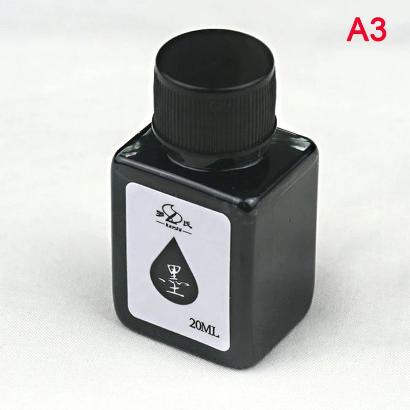 20ml Dip Pen Ink Bottle Cartridge Blue Ink Fountain Pen Ink Refilling Inks Available Students Writing Calligraphy Art Stationery