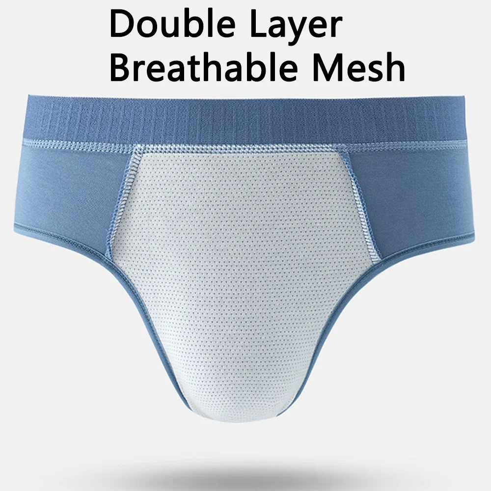 45-90KG Breathable Briefs Men Slip Bikini Plus Size Male Blended Cotton Underwear Sexy Slip Panties Underpants,1PC