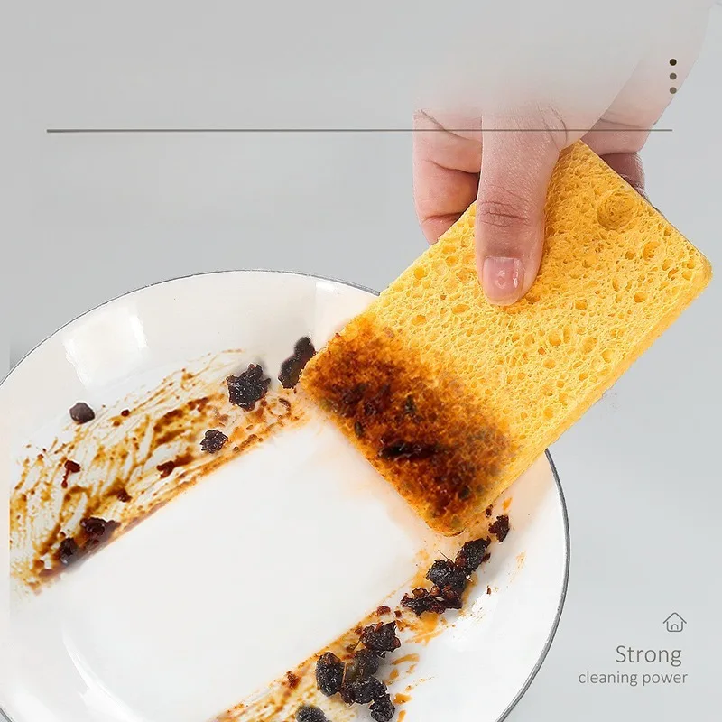 

Губка для мытья посуды, губка для мытья посуды, целлюлозная губка, салфетка для чистки, кухонный блок губки для обезжиривания