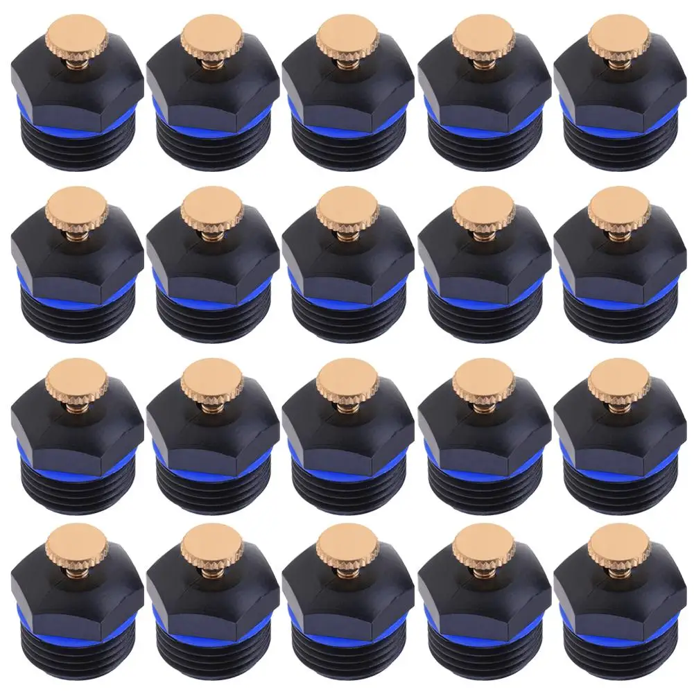 

20pcs Plastic Watering Irrigation Automatic Water Atomizing Nozzles Tool Garden Lawn Mist Spray Head Refraction Emitter Dripper