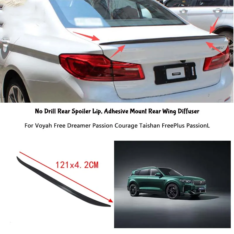 Aileron arrière pour Voyah Free Dreamer Passion Courage Taishan FreePlus PassionL, Spoiler de coffre arrière de voiture