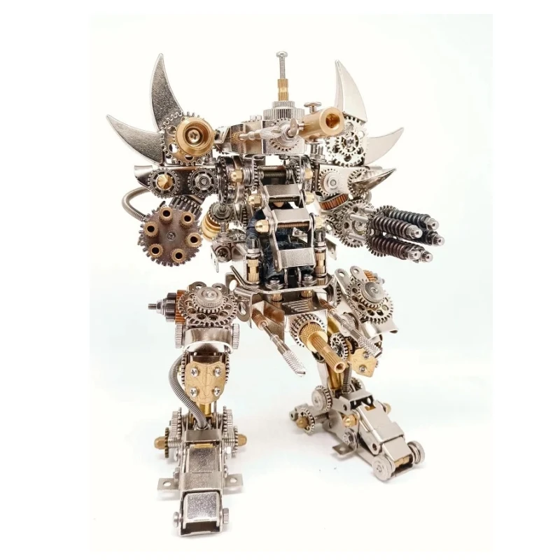 

DIY Metal mecha robot Taurus violent Model Kit 3D Puzzle steampunk Assembly Mechanical Models Toy creative gift - 1000pcs+