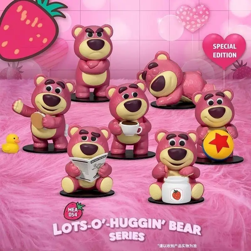 

Disney Lotso Toy Story Afternoon Tea Surprise Blind Box Cartoon Trendy Handmade Doll Mysterious Box Car Desktop Ornament Gift
