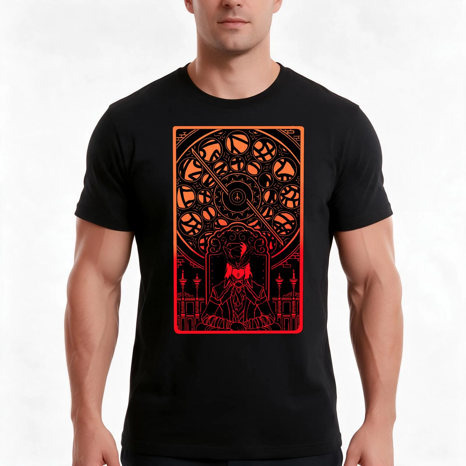 Lady Maria Of The Astral Clocktower T-Shirt, Summer Casual Cotton Tee, Oversized Streetwear Tops, Vintage Graphic Print