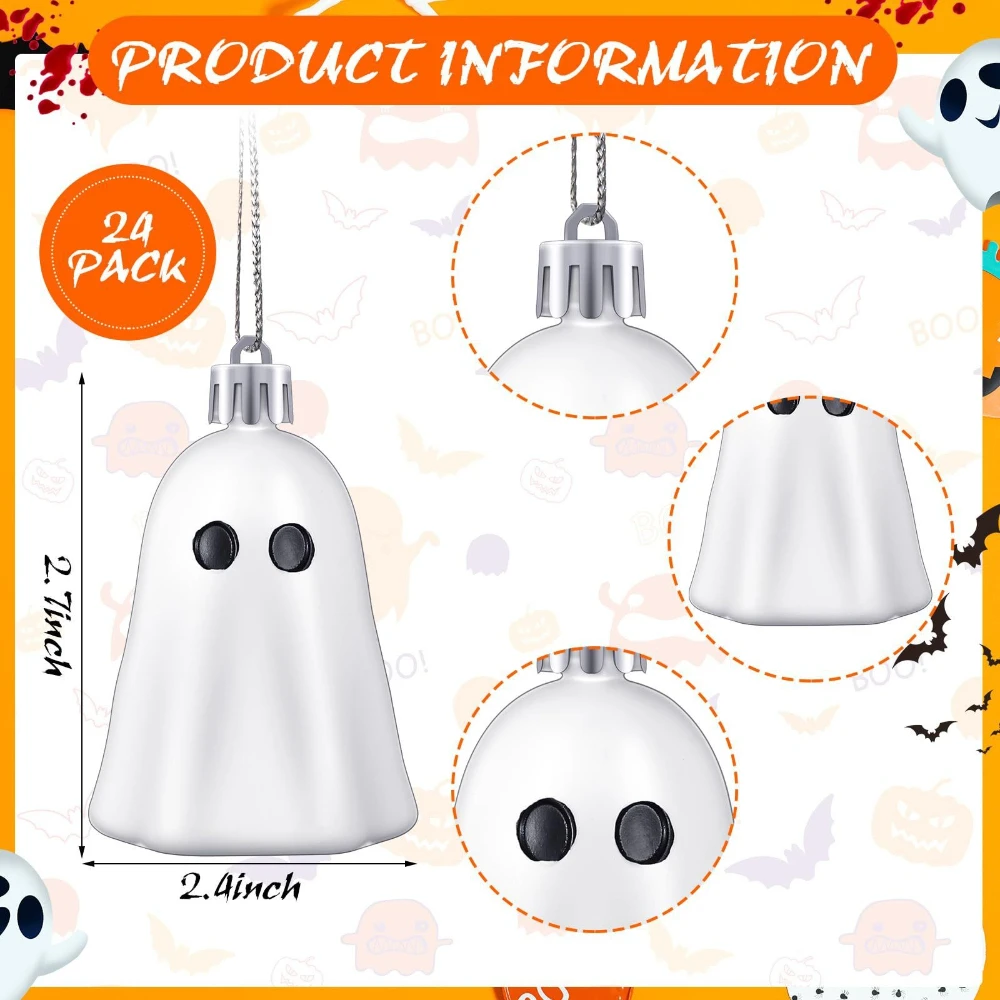 

New Halloween Ghost Decoration Hanging Piece Ghost Festival Party White Skull Funny Decoration Halloween Decoration