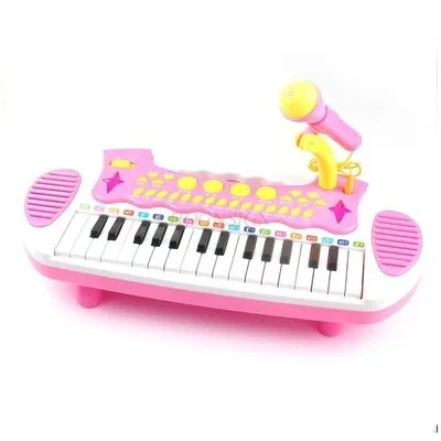 Cartoon electronic organ upgraded music toy