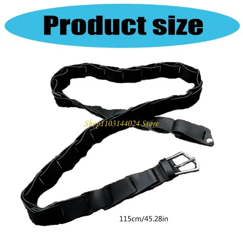 حزام الخصر أزياء N5KE مع حزام رقائق رقصات غير منتظمة للبالغين للبالغين