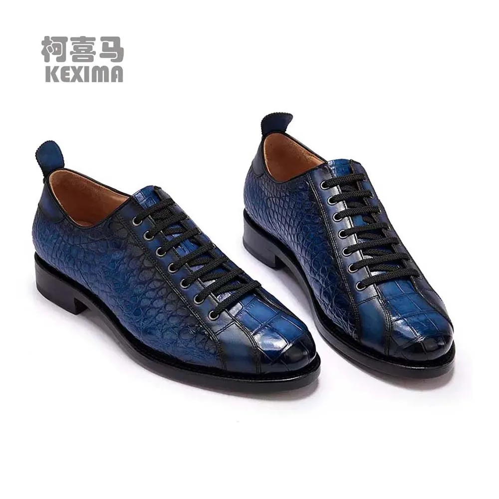 

weitasi men dress shoes male crocodile leather shoes men formal sheos leisure shoes for male