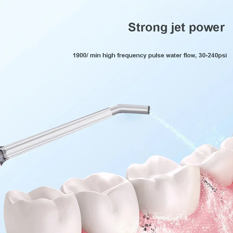 Oral Irrigator Home Professional Electric Water Flosser Jet Scaler 670ml Tank for Dental Whitening Gum Care Cleaner