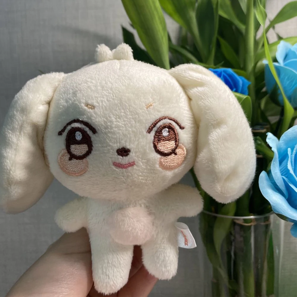 10CM Pop-up Store Puppe Schlüsselanhänger ANITEEZ Cartoon Niedlicher Plüsch Anhänger Schlüsselanhänger Tasche Zubehör Kpop Yunho Yeosang Fans Geschenke