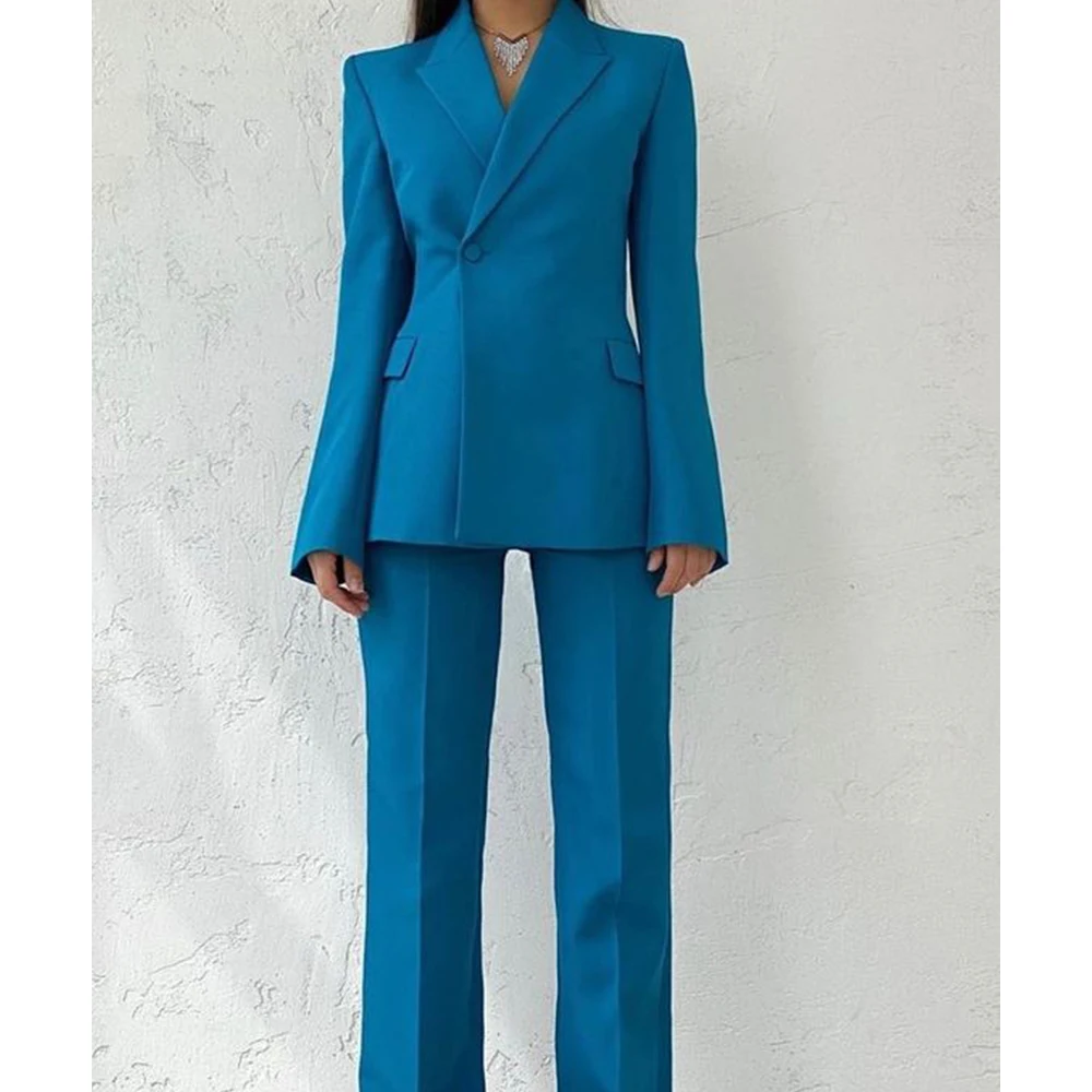 Women's Two-piece Suit Jacket Pants Suit Work Wear Business Casual Comfortable Commuting Fashion Design Woman Clothing