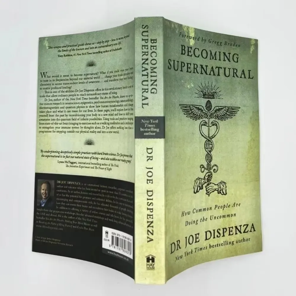 Dr Joe Dispenza Becoming Supernatural Book Neuroscience Meditation Manifestation Self Improvement Spiritual Book for Adults