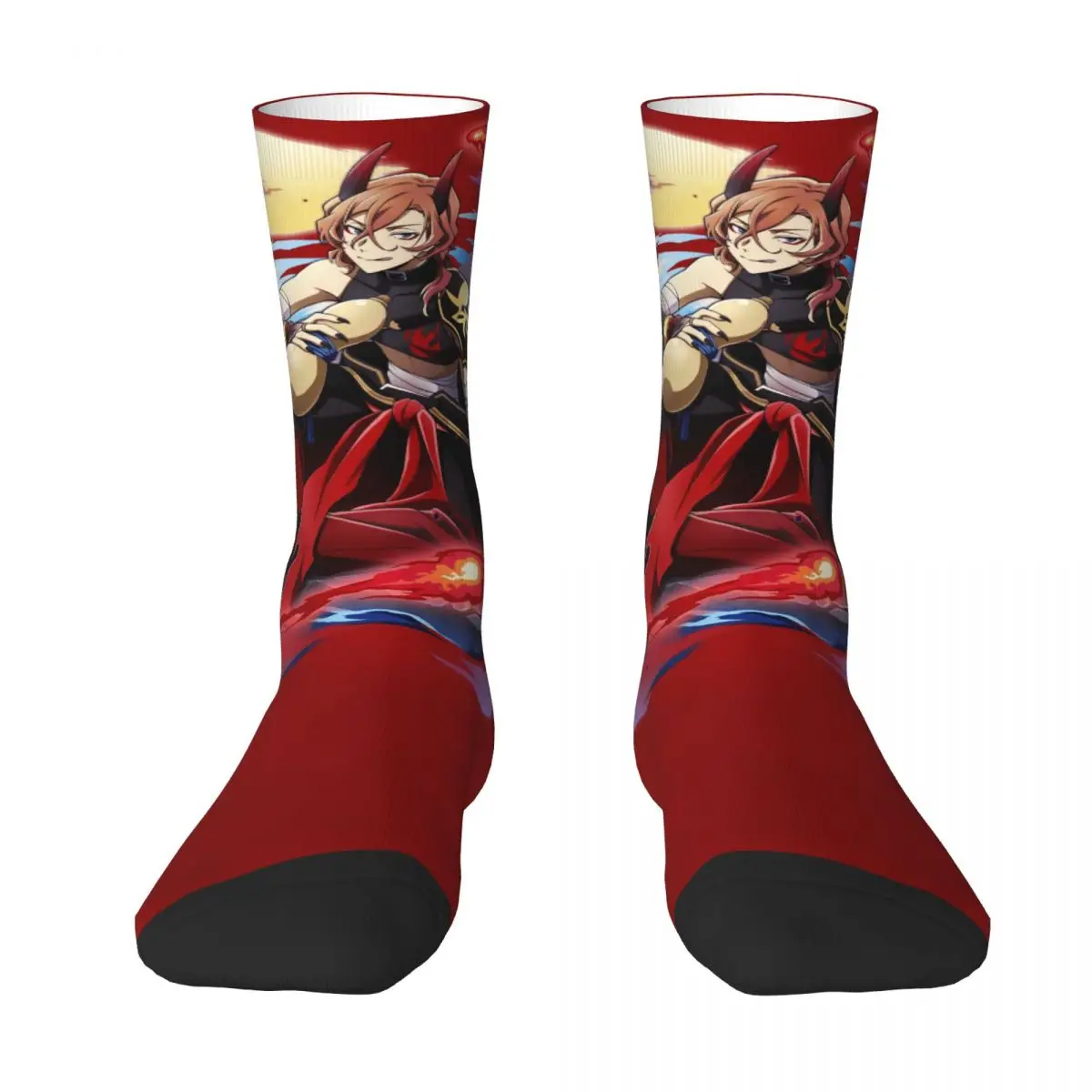 Bungou-Chaussettes coupe-vent Stray Dogs pour hommes et femmes, Chuuya Nakahara, Convient à toutes les saisons, IQUE Gifts, Beautiful