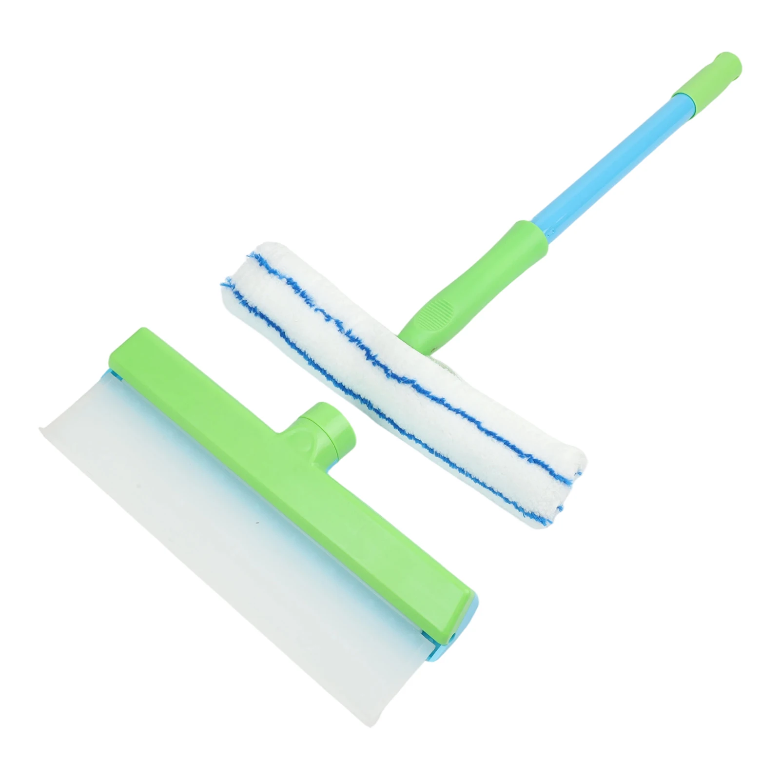 White Silicone Squeegee Kit With Wide Blade For Streak Free Window On Glass Mirrors Shower Doors Car Windshield Tools