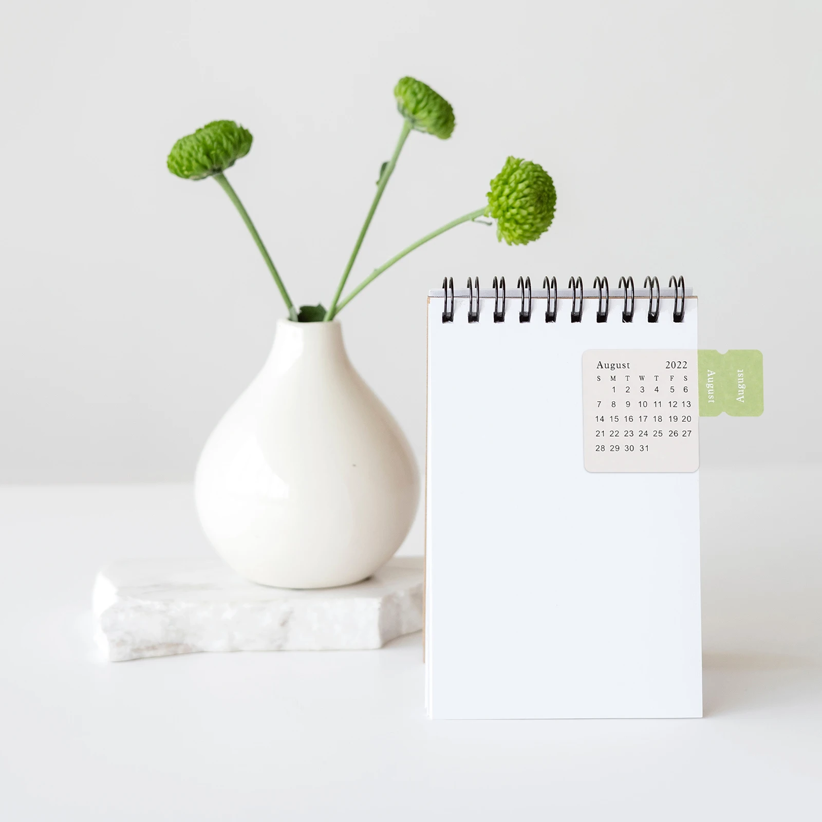 

12 Pcs Monthly Calendar Stickers for Planner Index Divider Tabs Label Self Adhesive Notebooks Journals Accounting