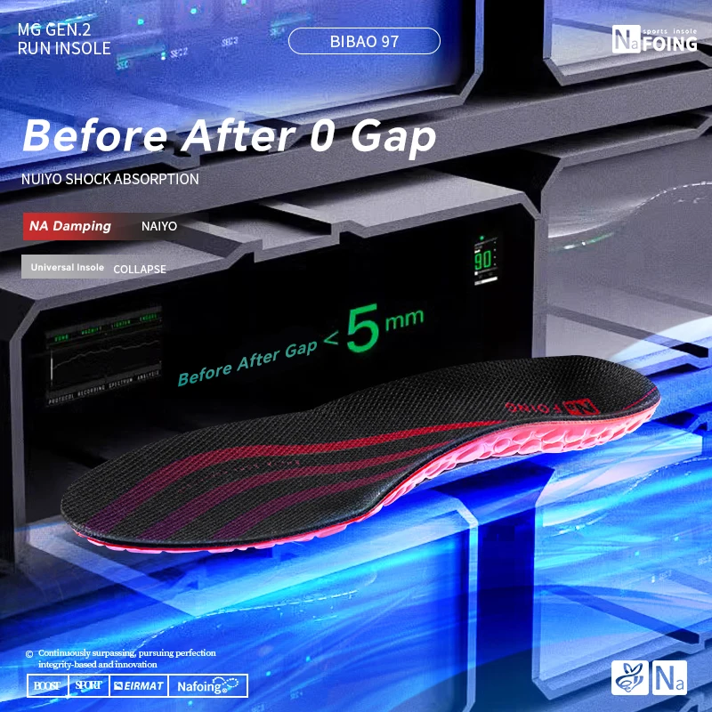 

1 Pair sports shoe insole EVA sole shock-absorbing, deodorizing, breathable pad