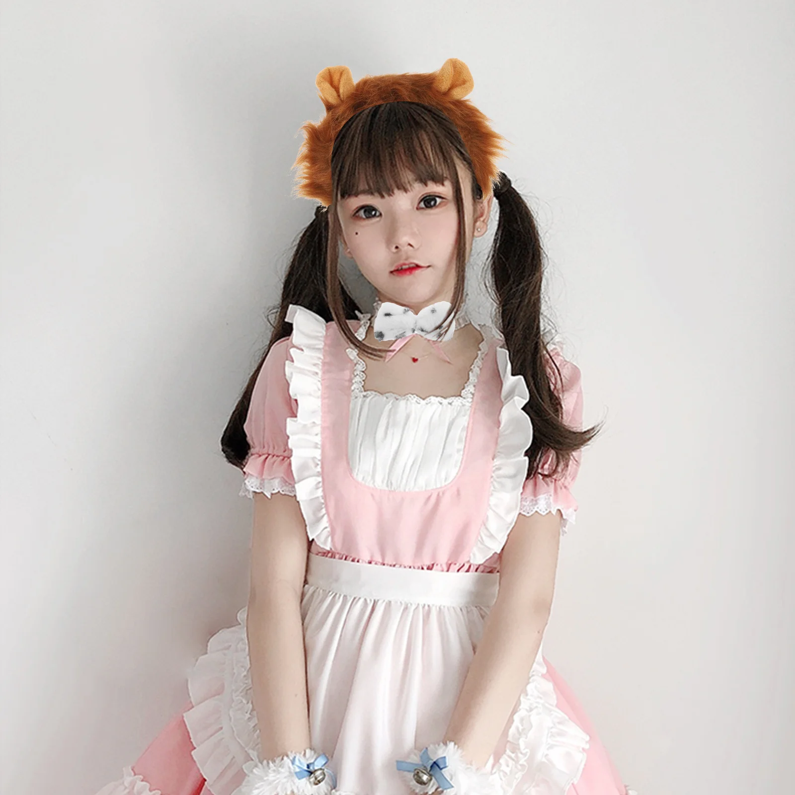 أدوات رائعة للمراهقين، عصابة رأس على شكل أذن الأسد، ملحقات أزياء الحيوانات، دعامة أداء المسرح، دعائم صور للحفلات، مستلزمات الذيل #6