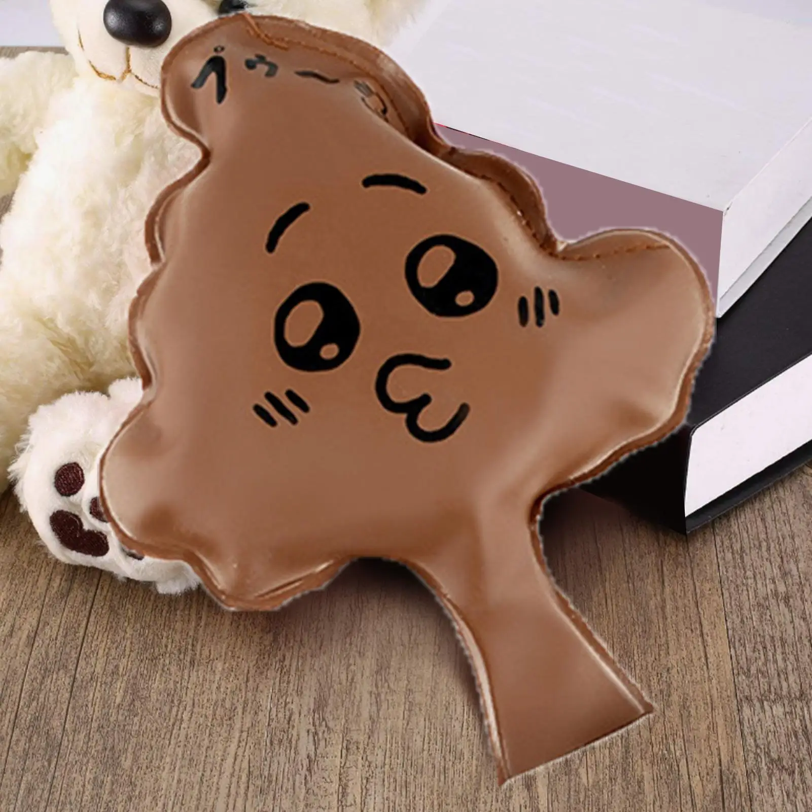 Party Gift Poop Shape Whoopee Cushion Pranks Maker Jokes Gags Balloon Fart Pad Funny Humorous Fart Pad Pillow for Kids Adults