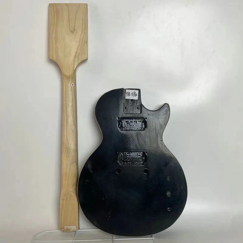 YB594YN594 DIY Guitar Kits LP Guitar Body +Neck HB Original Authorised Produced Bolt-on Solid Mahogany Body Unfinished