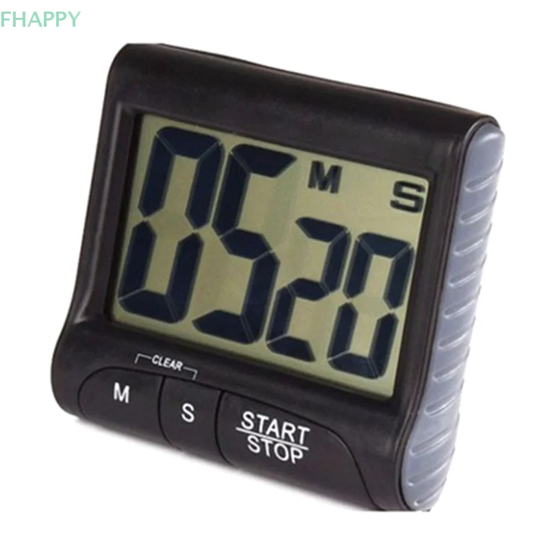 Timer funzione grande schermo con supporto magnete Timer da cucina Timer conto alla rovescia promemoria elettronico